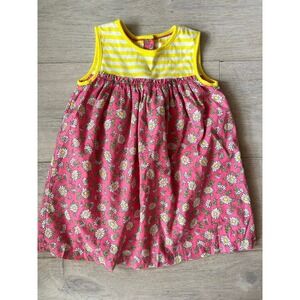 Baby Boden 12-18mo floral empire waist dress